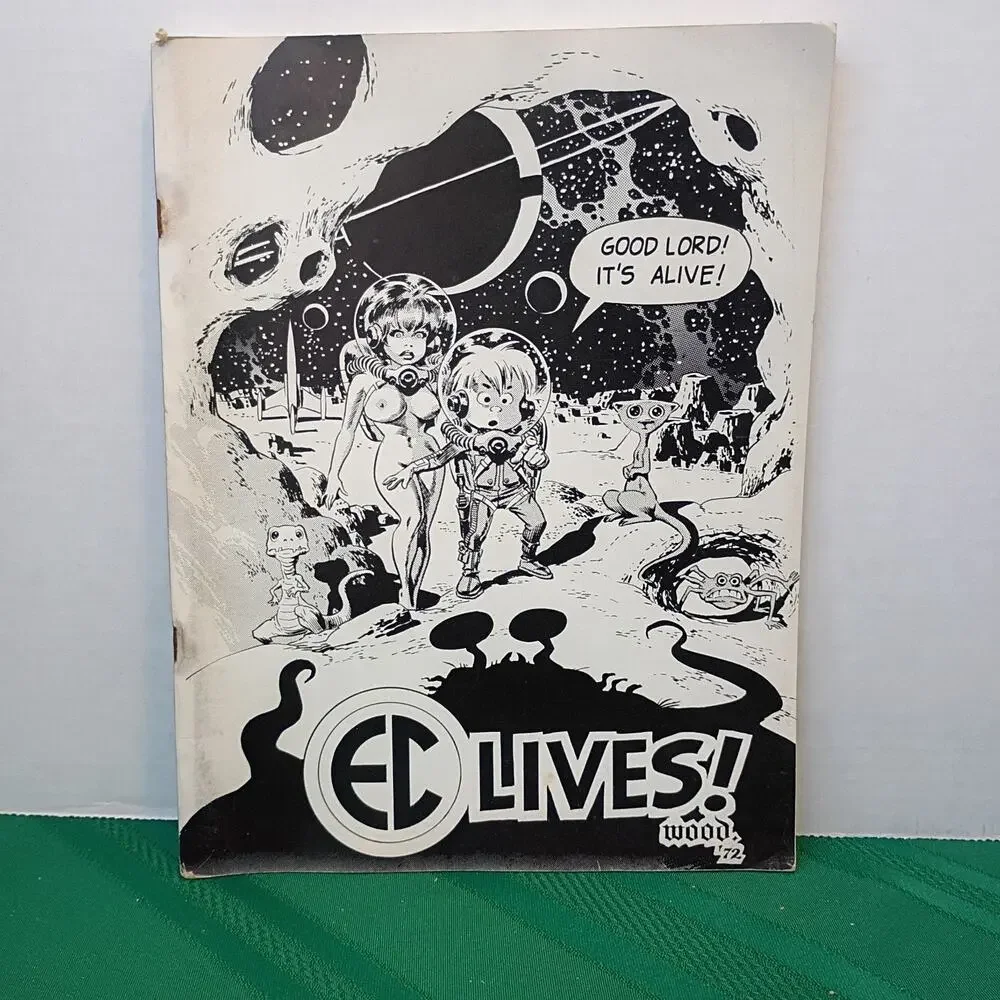 EC Lives Fan Addict Convention 1972 | Wally Wood Frank Frazetta Harvey Kurtzman